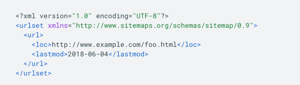 xml sitemap